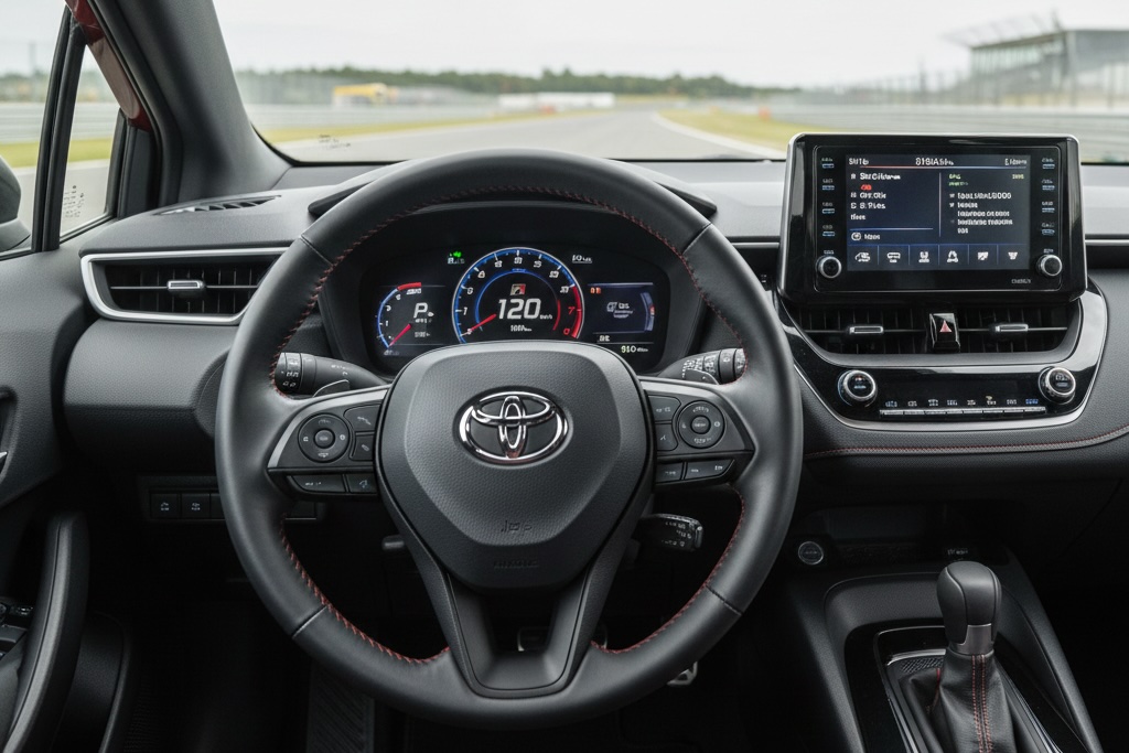 2026 GR Corolla interior